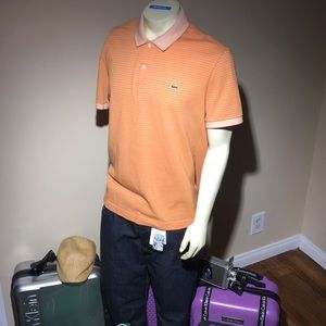 Lacoste polo shirt.